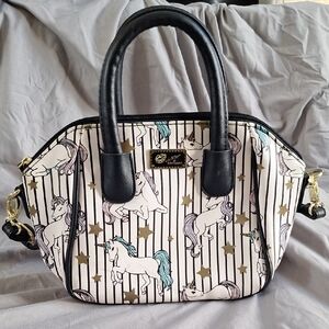 Betsey Johnson Unicorn Print Handbag